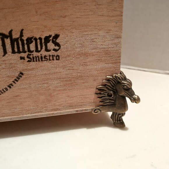Suenos de Saundra Upcycled EXTREMELY RARE, Honor Among Thieves Cigar Box Storage - Picture 10 of 12